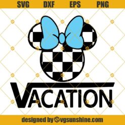 Disney Vacation Svg Minnie Mouse Vans, Minnie Svg, Minnie Vacation Svg