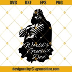 Baby Yoda Best Dad In The Galaxy SVG, Darth Vader SVG, Best Dad SVG