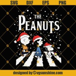 Christmas Snoopy And Woodstock Santa Hat SVG, Peanuts Christmas Tree SVG Files