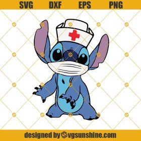 Stitch Nurse svg, Disney Nurse Svg, Lilo and Stitch SVG, Stitch Svg ...