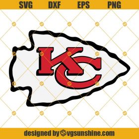 Kansas City Chiefs SVG, KC Logo SVG, Kansas City SVG DXF EPS PNG Cut ...