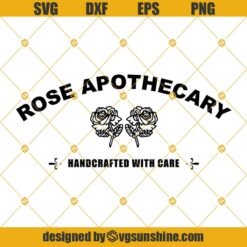 Rose Apothecary Schitt's Creek SVG DXF EPS PNG, David Rose SVG