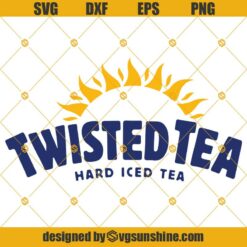 Twisted Tea SVG DXF EPS PNG, Hard Iced Tea SVG