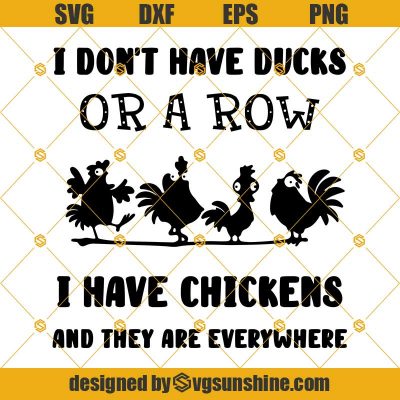 Chicken Are Everywhere Svg, Chicken Svg, Cricut cut file, Farm Svg ...