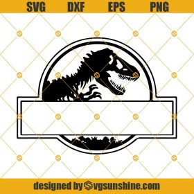Dino Logo Put Your Own Name In SVG Cut Files Cricut Silhouette ...