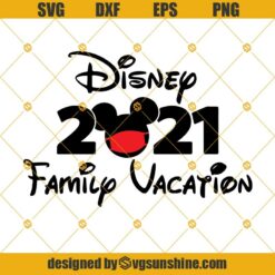 Disney 2021 Family Vacation Svg, Disney Covid Svg, Mickey Face Mask Svg, Family Vacation SVG, Mickey Mouse Minnie Mouse Wearing Face Mask SVG