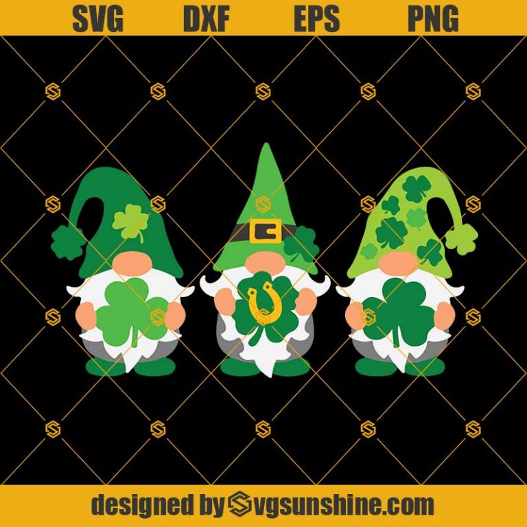 Gnome Svg St Patricks Day Svg Saint Patricks Day Svg Leprechaun Svg