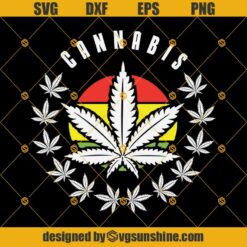 Marijuana And Weed Leaf Logo Svg, Weed Leaf Vintage Design Svg Weed Smoking Weed SVG, Cannabis SVG, 420 SVG, Marijuana SVG DXF EPS PNG