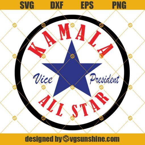 Vice President SVG, Kamala Harris SVG, Kamala All Star SVG, Biden Harris SVG, President SVG, My Vp Looks Like Me SVG