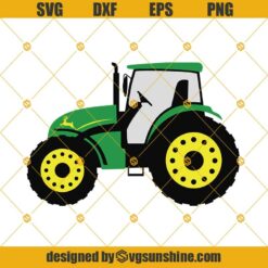 Tractor Svg, Farm Tractor Svg, Farm Svg, Tractor Birthday Svg, Tractor Printable, Tractor Clipart Svg