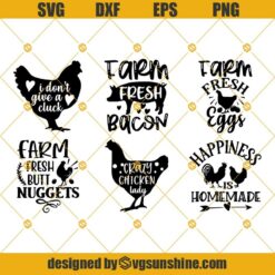 Farmhouse SVG Bundle, Farm Fresh SVG Bundle, Chicken SVG Bundle, Farmhouse Svg, Farm Svg, Farmhouse Sign Svg, Farmer Svg
