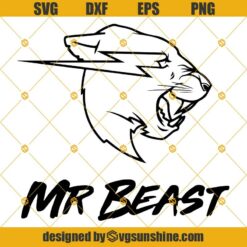 Mr Beast Outline Svg, Mr Beast Svg, PNG, JPG, Instant Download For Cricut Design Space And Silhouette