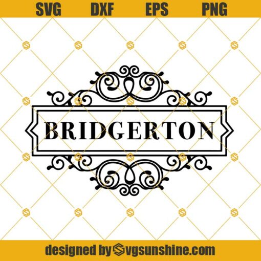 Bridgerton SVG, Julia Quinn SVG, Lady Whistledown’s Society Papers SVG DXF EPS PNG Cut Files Clipart Cricut Silhouette 