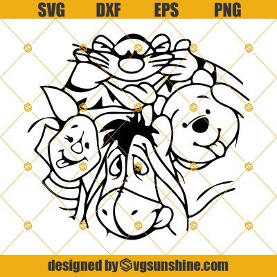 Winnie The Pooh SVG, Honey SVG, Piglet SVG, Disney SVG, Winnie SVG ...