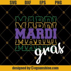 Mardi Gras SVG, Mardi Gras PNG DXF EPS, Mardi Gras Cut File Cricut