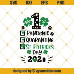 My First St Patricks Day 2021 SVG, St Pattys Day Baby SVG, Quarantine St Patrick Day SVG, Irish Baby Gift, St. Patrick's Day 2021 SVG PNG DXF EPS