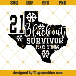 I Survived Snovid 21 SVG, Texas Strong SVG, Texas SVG, Texas Cut Files, Cricut Cut Files