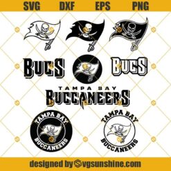 Tampa Bay Buccaneers SVG Bundle, Tampa Bay Buccaneers Football Logo Bundle,Tampa Bay Buccaneers SVG, PNG, EPS, DXF - File For Cricut, Silhouette, Cut Files