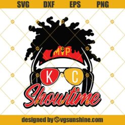 Kansas City Chiefs SVG, KC Showtime SVG DXF EPS PNG Cut Files Clipart Cricut Silhouette