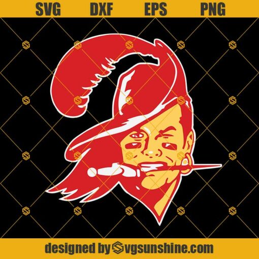 Tom Brady SVG DXF EPS PNG Cut Files Clipart, Tampa Bay Buccaneers SVG Cricut & Silhouette