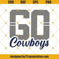 Go Cowboys SVG, Dallas Cowboys SVG, Cowboys SVG