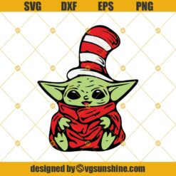 Cute Yoda Dr Seuss Svg, Dr Seuss Svg, Yoda Svg, Yoda Dr Seuss Svg, Cat In Hat Svg, Dr Seuss Day Svg