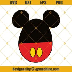 Mickey Mouse Easter Egg Svg, Easter Egg Svg Dxf Eps Png Files, Pascua Svg, Pascua Egg Cut Files
