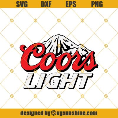 Coors Light Beer Logo Svg Cut File For Cricut, Silhouette, Beer Logo ...