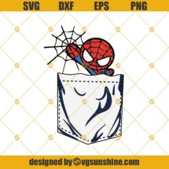 Spiderman Svg, Marvel Spider Man Left Chest Pocket Svg Png Dxf Eps Logo, Clipart, Cut Files Clipart Cricut Instant Download