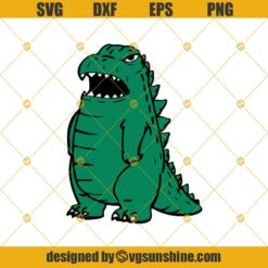 Godzilla Svg, Dragon Svg, Dinosaur Svg Dxf Eps Png