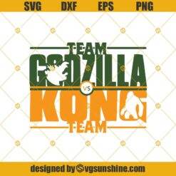 Godzilla Vs Kong Logo Svg Png Dxf Eps Digital Cut Files Cricut Silhouette Cut Files