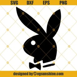 Playboy Svg ,Playboy Bunny Bowtie Svg Png Dxf Eps Circut Cut File