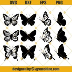 Starbucks Cup Butterfly Bundle Svg, Layered Butterfly Bundle Cricut Svg Files, Butterflies, Stickers Svg Png Dxf Eps