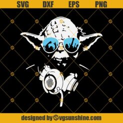 Star Wars Dj Yoda SVG, Yoda SVG, Starwars SVG, DJ SVG, Yoda Clipart, Yoda PNG, Dj Yoda SVG DXF EPS Cricut, Silhouette
