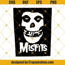 MisFits Svg, Mis Fits Rock Band Punk 1980s 1970s Logos Svg Dxf Eps Png Logo Brand Cricut Files