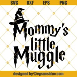 Mommy's Little Muggle Svg, Harry Potter Svg