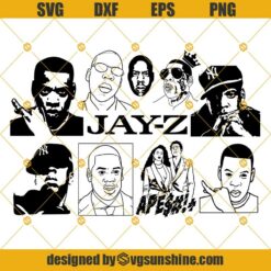 Jay Z Svg Bundle, Jay Z Vector, Jay Z Svg, Jay Z Cricut Vinyl Cutting Files