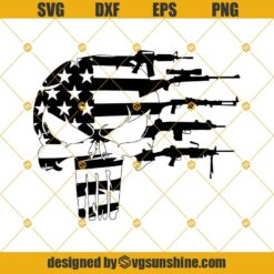 Rifle Flag Svg, Gun Flag Svg, Bullet Flag Svg, Gun Rifle Skull Flag Svg, Gun American Flag Svg, Rifle USA Flag Svg, Gun USA Flag Svg Png Dxf Eps