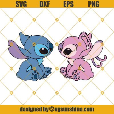 Stitch Love Svg, Kiss Svg, Heart Svg, Stitch Disney Love Svg Png Dxf ...