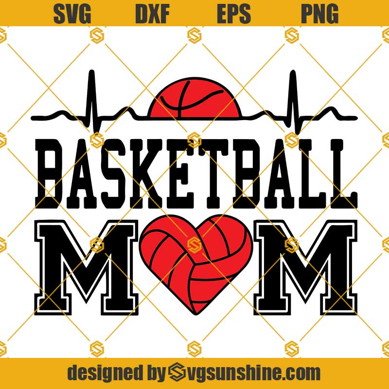 Basketball Season SVG Cutting files for Cricut and Silhouette Basketball mom svg Basketball SVG Raising Ballers svg