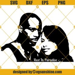 RIP Aaliyah & DMX SVG, DMX Rapper SVG PNG DXF EPS Cut Files
