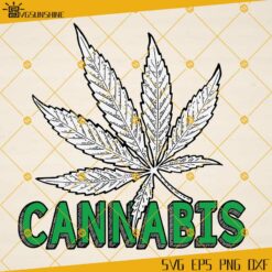 Cannabis Leaf SVG, Marijuana SVG, Marijuana Leaf SVG, Cannabis SVG, Pot Leaf SVG, Weed SVG