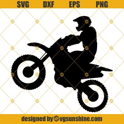 Dirt Bike Svg, Racing Sports Svg, Biker Svg, Motorcycles Svg Png Dxf ...