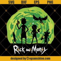 Rick And Morty Svg, Cartoon Svg, Pickle Rick Svg, Birthday Svg, Funny Cartoon Svg, Rick And Morty Vector, Rick And Morty Svg Png Dxf Eps