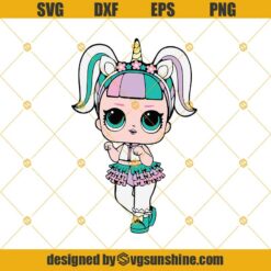 Lol Doll Pink Svg Dxf Eps Png Cut Files Clipart Cricut Silhouette
