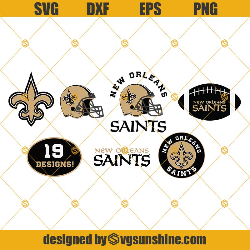 New Orleans Saints Svg Nfl Svg Skull Svg Files For Cricut Football Svg  Cricut File Svg