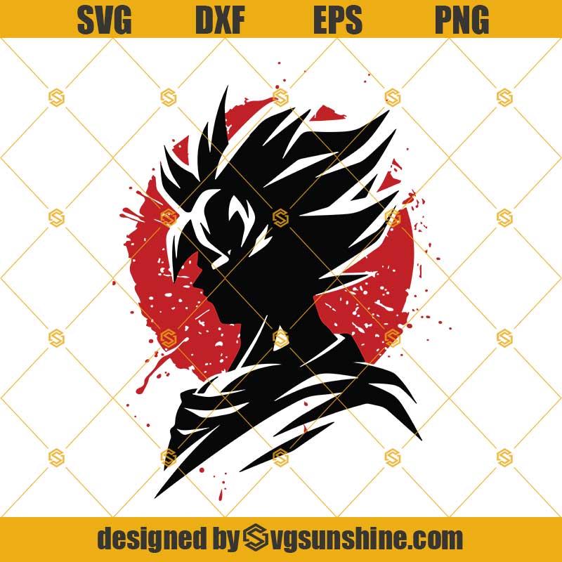 Super Saiyan Svg Goku png Goku Svg Dragon Ball Z Svg Gym svg