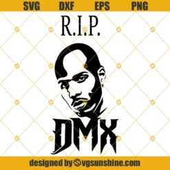 Rest in Peace DMX Svg, DMX Rapper Svg, R.i.p. DMX Svg, Dmx Logo Svg Dxf Eps Png Cut Files Clipart Cricut