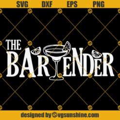 The Bartender SVG PNG DXF EPS Files For Silhouette, Bartender SVG
