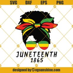 Juneteenth Mom 1865 SVG PNG DXF EPS Files For Silhouette, Juneteenth Svg, Juneteenth  Mom SVG